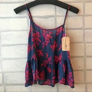 Natural Life Peplum Top